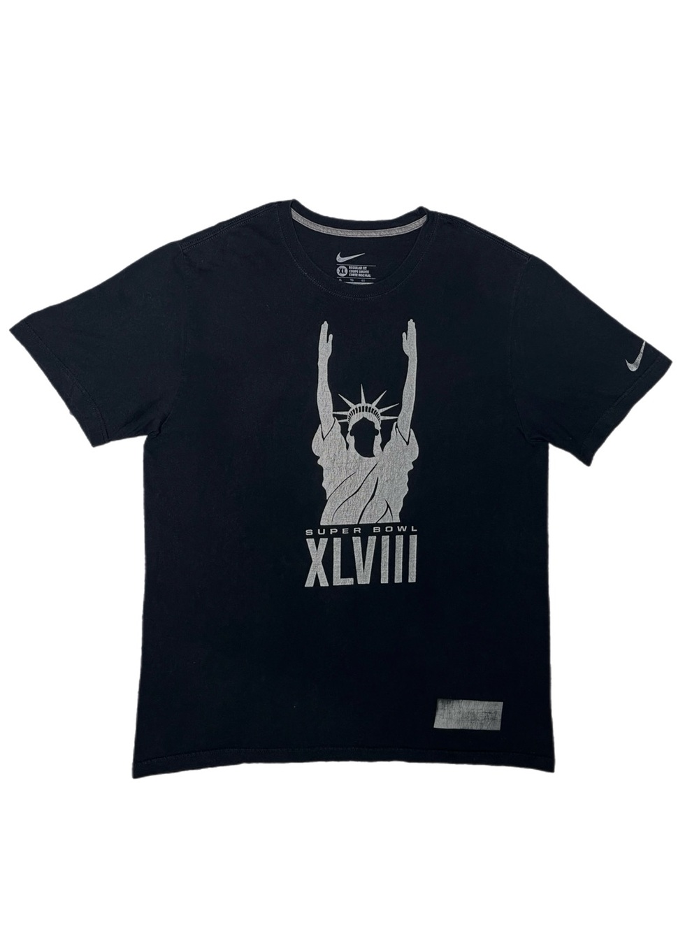 Nike 2014 Super Bowl Statue of Liberty Graphic Tee